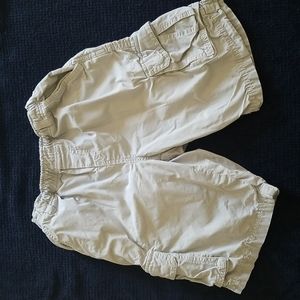 Gray Pull-On Cargo Shorts, Size 14H